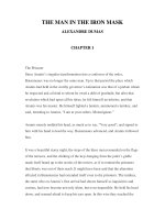 LUYỆN ĐỌC TIẾNG ANH QUA CÁC TÁC PHẨM VĂN HỌC – THE MAN IN THE IRON MASK ALEXANDRE DUMAS CHAPTER 1 ppt