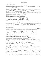 Định lí về giá trị trung bình ppt