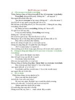 SO SANH KHAC NHAU CUA 1 SO TU