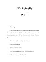 Viêm tuyến giáp (Kỳ 1) ppt
