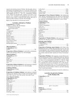 Handbook of Microbiological Media, Fourth Edition part 4 potx