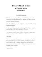 LUYỆN ĐỌC TIẾNG ANH QUA CÁC TÁC PHẨM VĂN HỌC –TWENTY YEARS AFTER ALEXANDRE DUMAS CHAPTER 14 ppsx