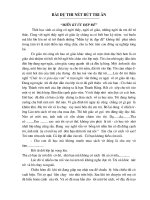 BAI THI : NET BUT TRI AN