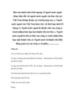 Báo cáo danh sách trích ngang về người nước ngoài ... potx