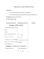 Đại số 11 - TÍNH CHẤT CỦA DÃY TỈ SỐ BẰNG NHAU ppsx