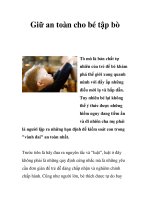 Giữ an toàn cho bé tập bò pps