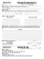 Đề thi HSG Toán, TViệt lớp 1-3 ( có đáp án, biểu điểm)