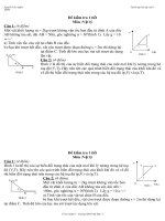 kiểm tra 1 tiết số 2 vật lý 10