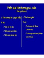 Bài giảng Cấp cứu hồi sức chấn thương sọ não (Phần 2) pdf