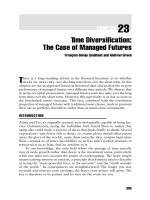 Commodity Trading Advisors: Risk, Performance Analysis, and Selection Chapter 23 pps