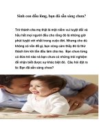 Sinh con đầu lòng, bạn đã sẵn sàng chưa? pps