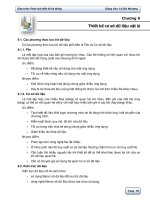 Chương 9: Thiết kế cơ sở dữ liệu vật lý pot