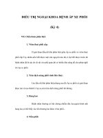 ĐIỀU TRỊ NGOẠI KHOA BỆNH ÁP XE PHỔI (Kỳ 4) docx