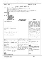 Tự chọn Toán 7 cả HK2