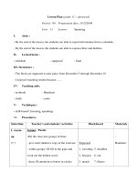 Giáo án Anh văn lớp 11 - Unit 11 - Period 90 pdf