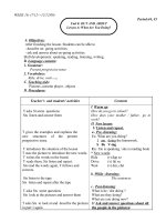 Bài giảng tiếng Anh - Phần 5 doc