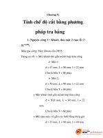 đồ án công nghệ chế tạo máy - giá dẫn hướng, chương 9 pdf