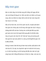 Bẫy thời gian pps