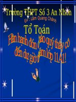 bài giảng nhị thức newton