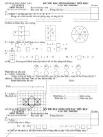 Đề thi HSG cấp tỉnh môn Toán, TV Lớp 1 đến 5 (04-05)