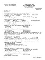 Sinh_10 Thi Học kỳ II số 1