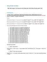 Đưa lịch vào blog