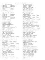 150 câu trắc nghiệm cho Streamline 1