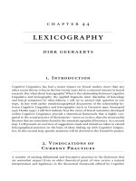 The Oxford Handbook of Cognitive Linguistics Part 120 doc