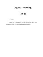Ung thư trực tràng. (Kỳ 2) pdf