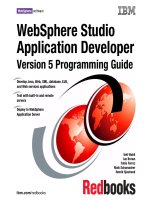 WebSphere Studio Application Developer Version 5 Programming Guide part 1 ppsx