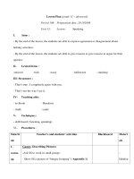 Giáo án Anh văn lớp 11 - Unit 13 - Period 108 doc