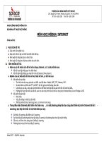 Môđun: Internet (Đồ án số 02) doc