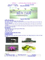 NV9(có ảnh minh hoạ)Tuần 28,29 Thanh