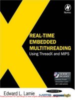 Real-Time Embedded Multithreading Using ThreadX and MIPS- P1 potx