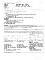 giáo án 11 - 3 cột đầy đủ