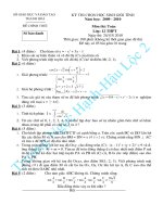 Đề+đáp án HSG Thanh hoá 2010