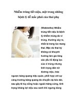 Nhiễm trùng tiết niệu, một trong những bệnh lý dễ mắc phải của thai phụ doc