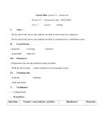 Giáo án Anh văn lớp 11 - Unit 7 - Period 57 ppt