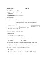 Giáo án Anh văn lớp 9 - Period 6 (Unit1) ppsx