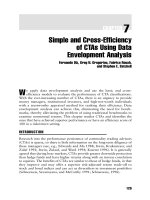 Commodity Trading Advisors: Risk, Performance Analysis, and Selection Chapter 7 docx