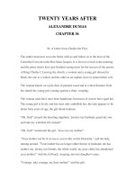 LUYỆN ĐỌC TIẾNG ANH QUA CÁC TÁC PHẨM VĂN HỌC –TWENTY YEARS AFTER ALEXANDRE DUMAS CHAPTER 36 ppsx
