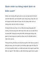 Quản nhân sự bằng mệnh lệnh và kiểm soát? ppt