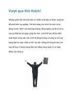 Vượt qua thử thách! docx