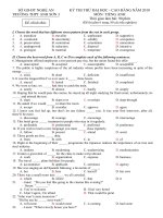 DE THI THU ĐH-CĐ LẦN 2