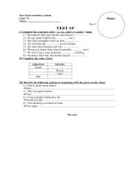 the 15 - minute test