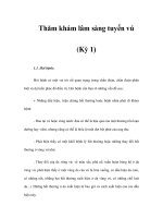 Thăm khám lâm sàng tuyến vú (Kỳ 1) ppsx