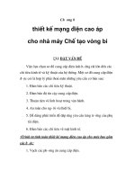 thiết kế hệ thống cung cấp điện cho nhà máy chế tạo vòng bi, chương 8 docx