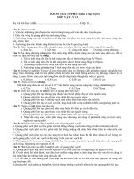 đề kiểm tra 15 phút 12 CB- học kỳ 2