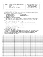 Đề TV KTGKII-lớp 1