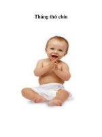 Tháng thứ chín docx